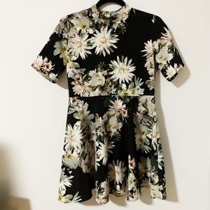 Cute high neck dress